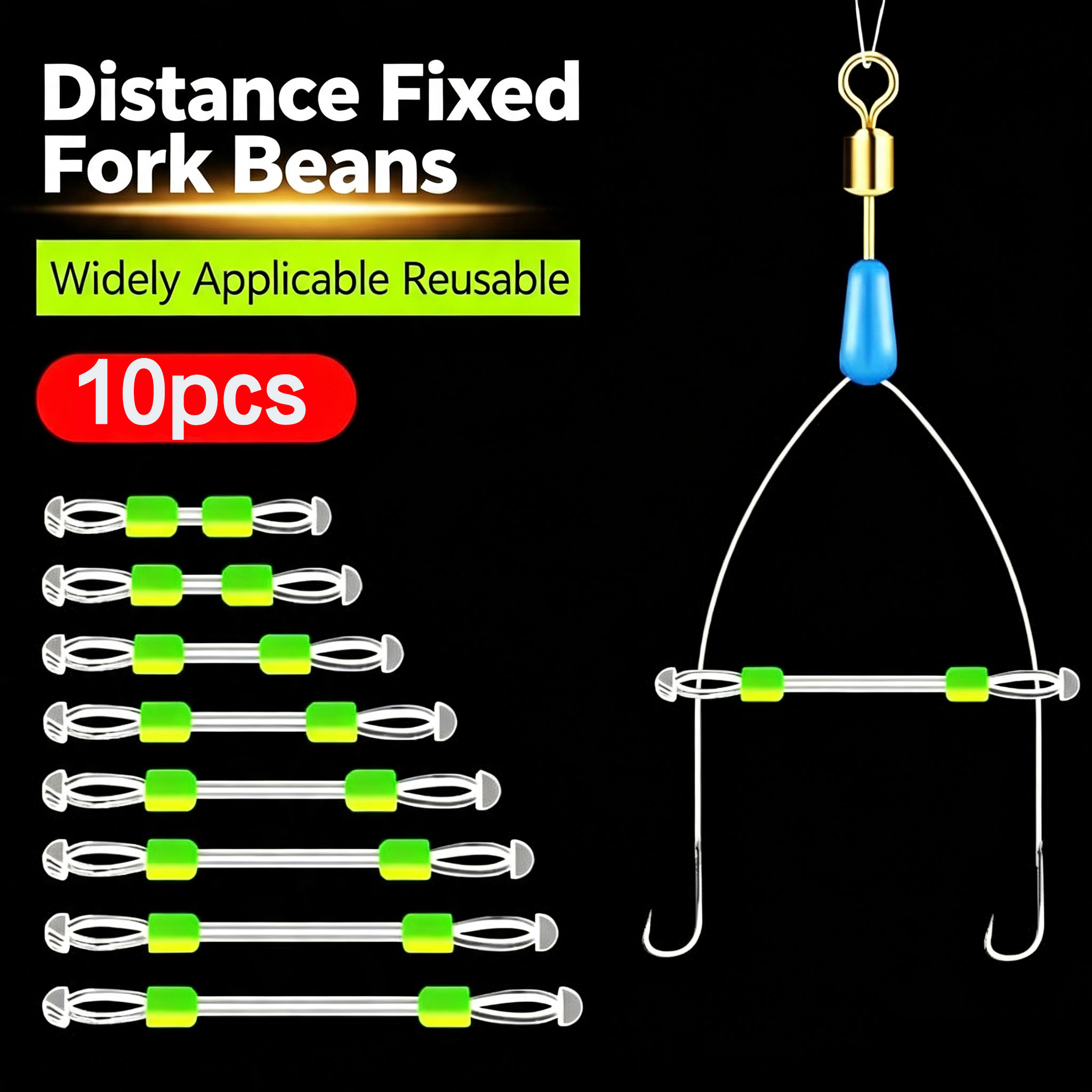 Fishing Line Winder - 10 шт. силиконовых разделителей для рыболовных