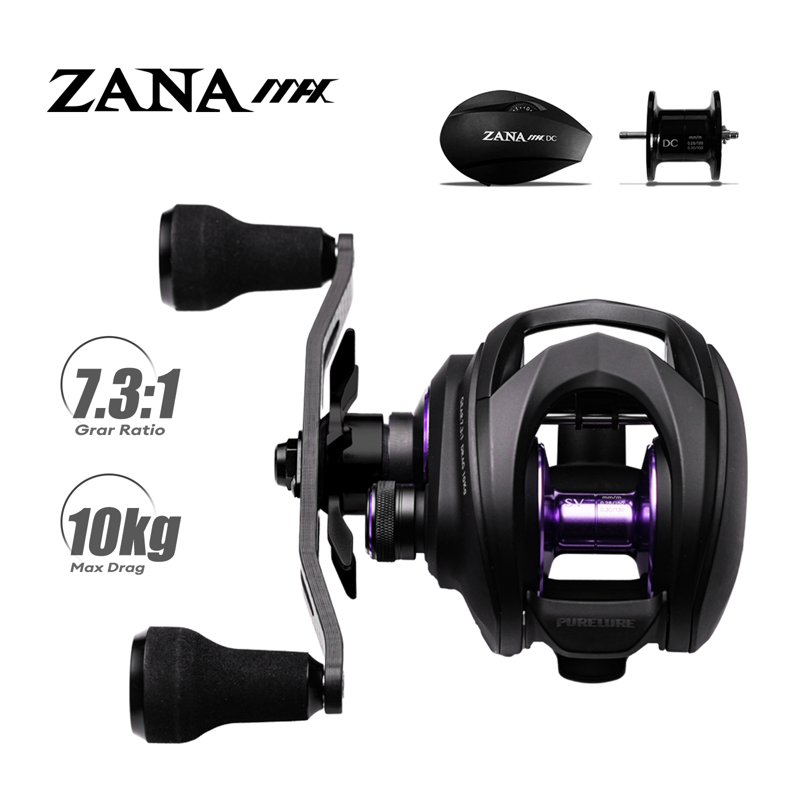 Kastking Reel Zephyr - Катушка для макроподачи PURELURE ZANA MAX