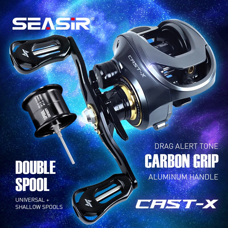 SEASIR Cast-X Baitcasting Reel – обзор и цена Kastking Reel Zephyr